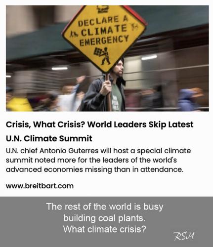CLimate summit skipped