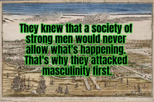 attack masculine first