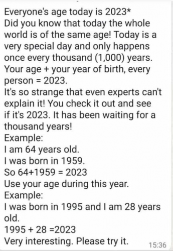 age