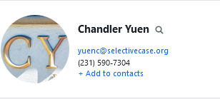chandler yuen selective case management