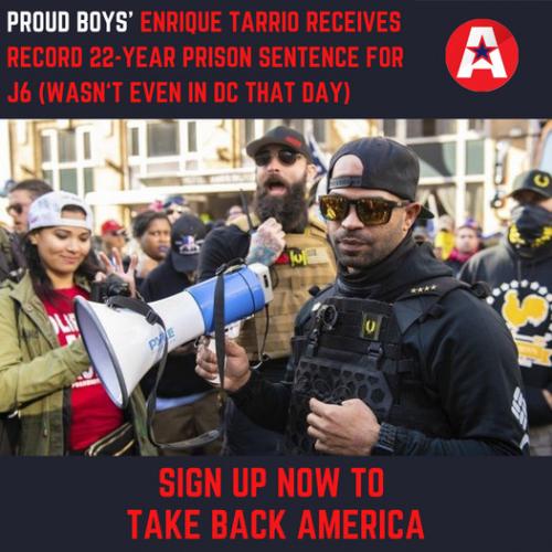 Proud Boy Founder sentenced to 22 years in prison