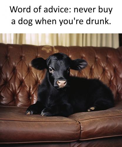 Never buy a dog when you are drunk.960px