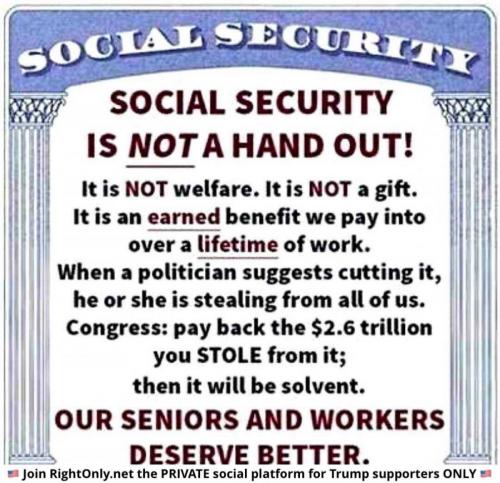 Social Security Card -- Not a Handout