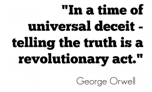 GEOrge orwell revolutionary act