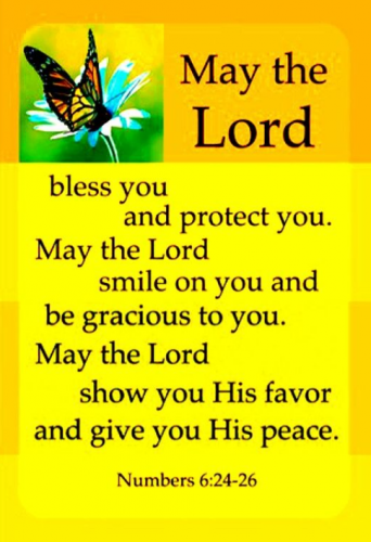 Numbers 6:24-26