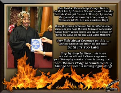First Muslim Woman Judge Carolyn Walker