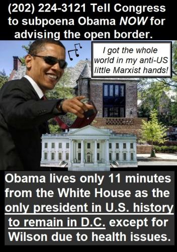 IT IS OBAMA'S WHITE HOUSE