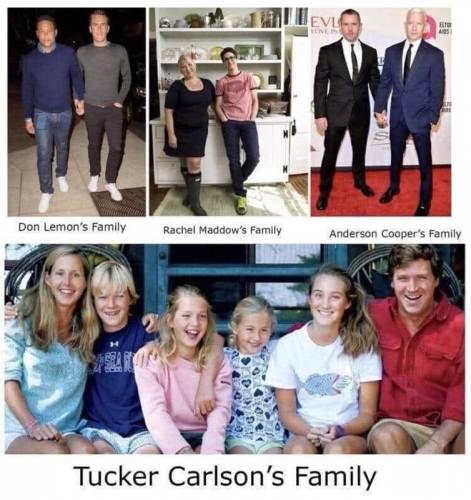 M Tucker Carlson familu