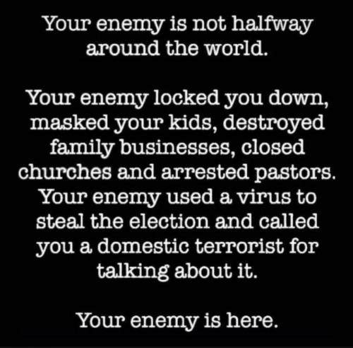 M your enemy