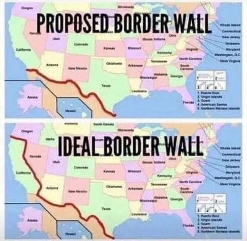 Ideal Border Wall