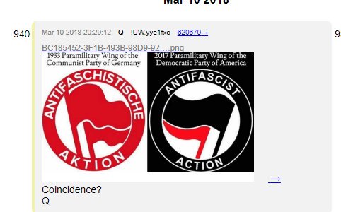 CoincidenceQAntifaGermanNaziBrownShirts