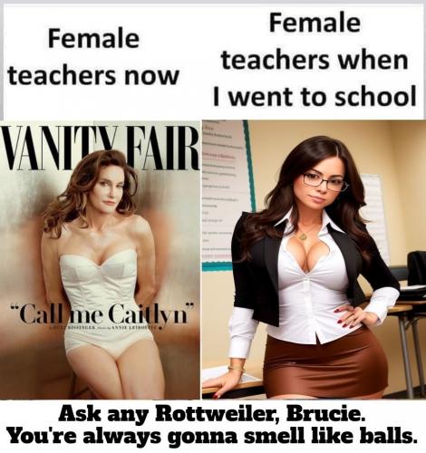 Female teachers then and now
