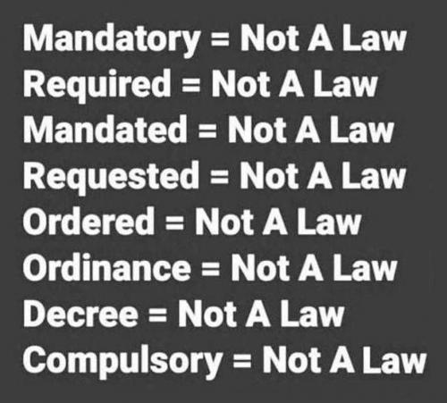 USA not a law