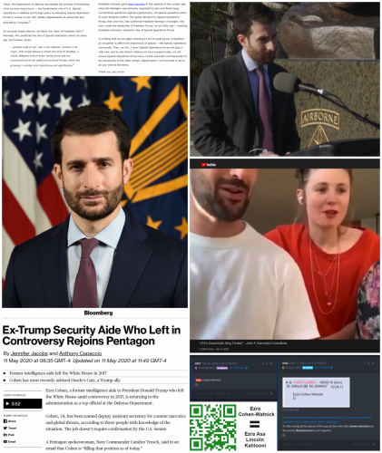 Ezra Cohen-Watnick Is Ezra Asa Lincoln Kahlooni