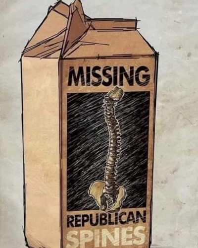 M missing spine