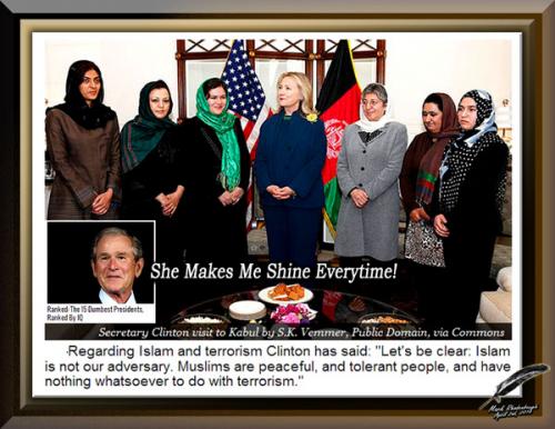 Killary and Her Peaceful Muslim Friends