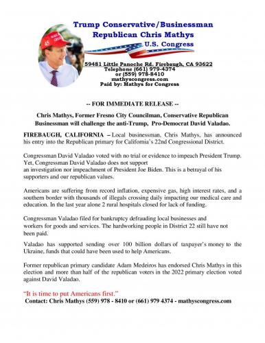 Congress - announcement - 2023