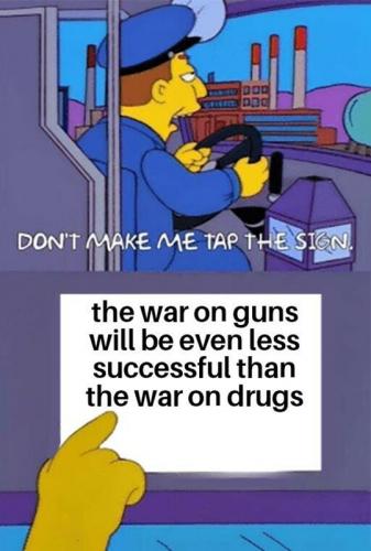 M war on guns
