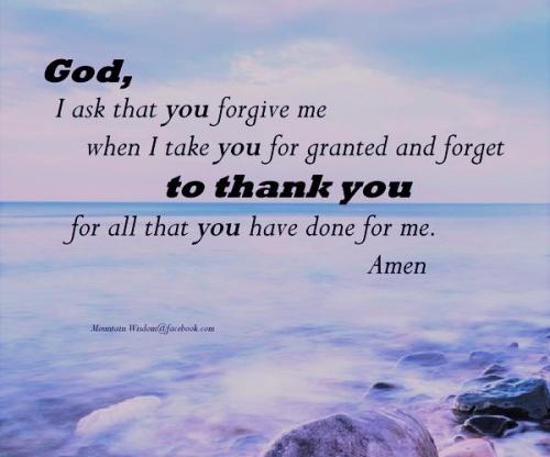100623 - Forgive me when I forget