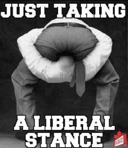 JUST TAKING A LIBERAL STANCE   TS