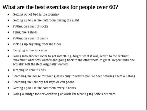 Best exercises