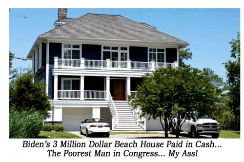 Biden’s 3 Million Dollar Beach House Paid in Cash