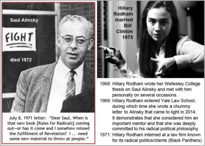 hillary saul alinsky