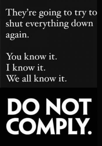 M DO NOT COMPLY