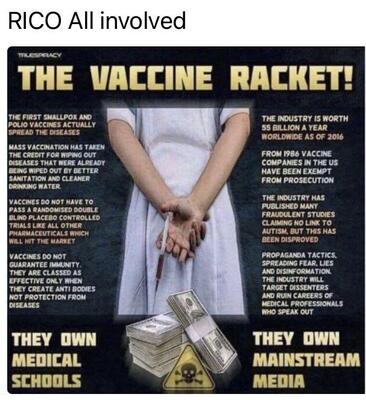 COVID, Vaccine -- Vaccine Racket