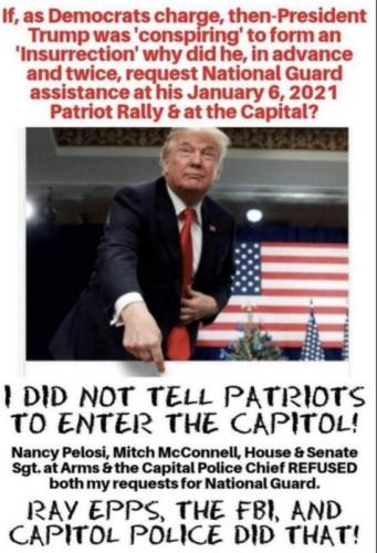 M J6 Trump