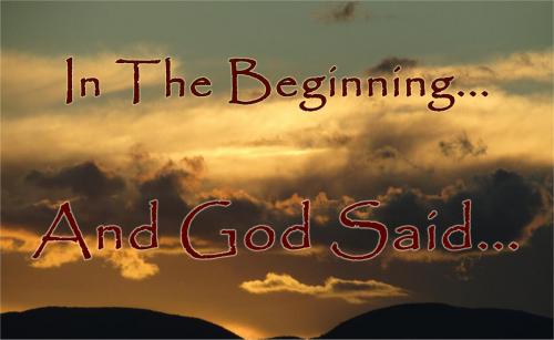 And God Said