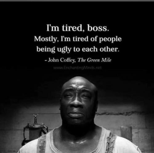 I'M TIRED BOSS    TS