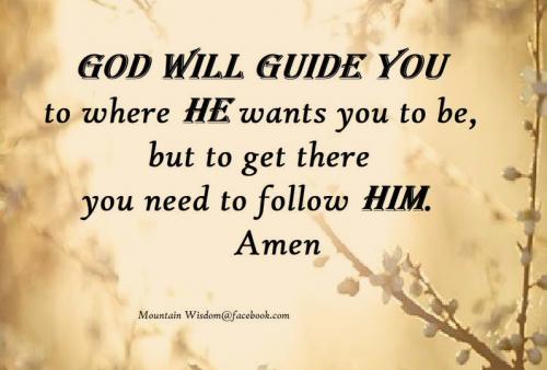 101423 - God will guide