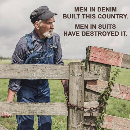 RO denim suits