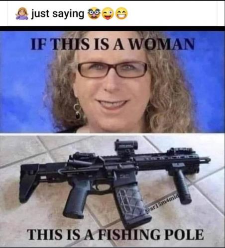 USA fishing pole