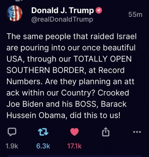M DJT Israel