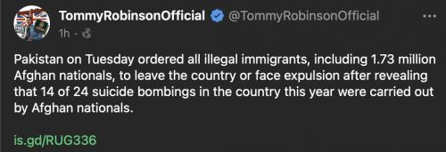 Pakistan & illegals