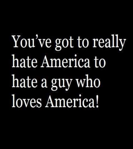 M hate America