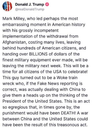 M Trump Milley