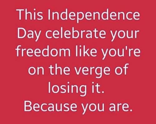 THIS INDEPENDENT DAY   TS