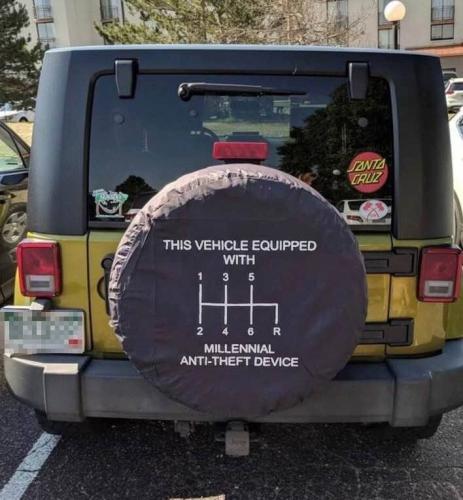 Millennial anti theft device