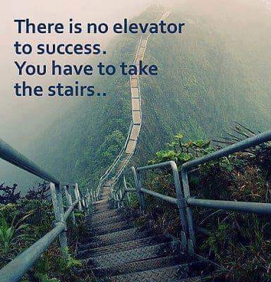 Success - Take the stairs