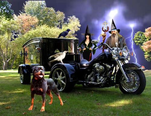 Black Harley Hearse ~Original Edition~