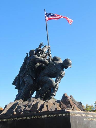 Flag - Iwo Jima Monument 1