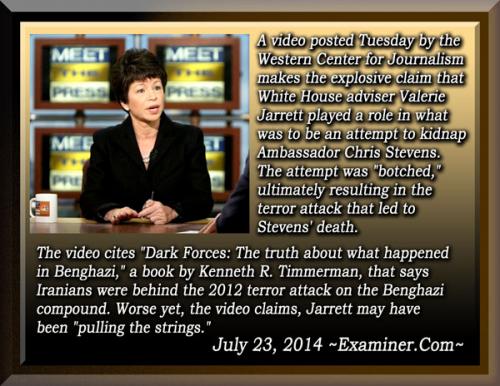 Valerie Jarrett ~Benghazi~