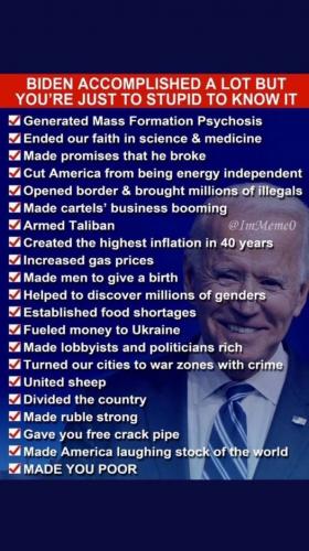 Biden accomplishments