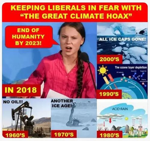 USA great climate hoax
