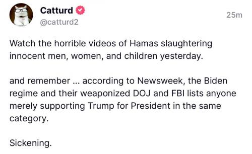 catturd on hamas