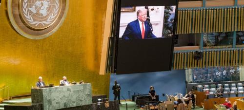 TRUMP AT UN