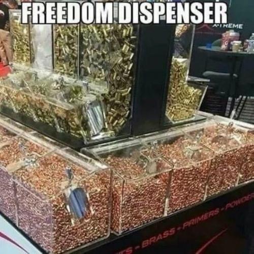 M freedom dispenser